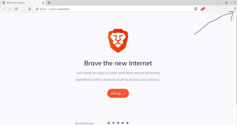 download and install brave browser