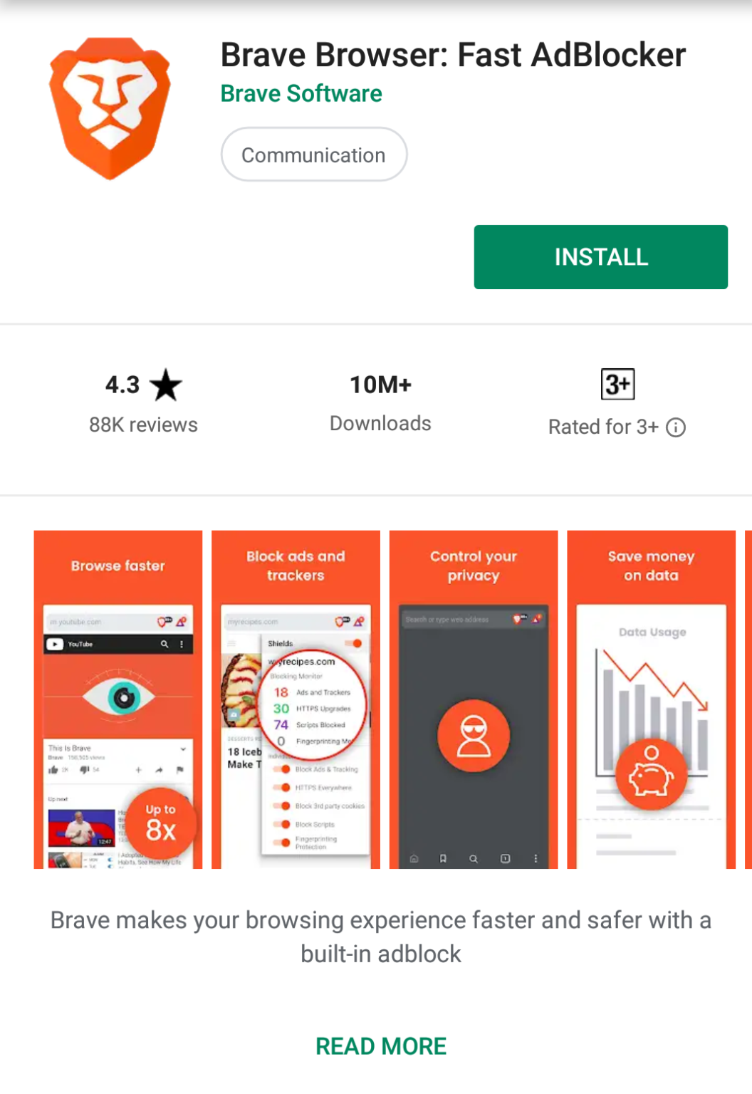 brave vpn android