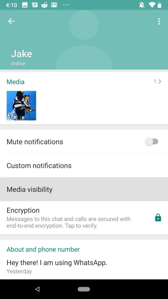 is whatsapp safe for sharing private photos