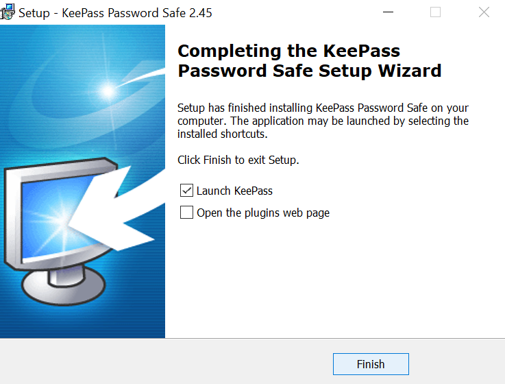 keepass windows login