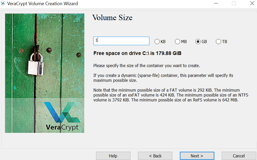 instaling VeraCrypt 1.26.7